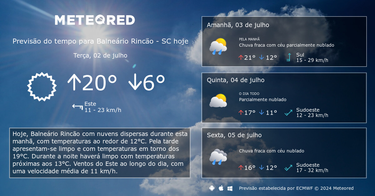 Temperatura máxima pode chegar a 34°C nesta sexta-feira (15) em Curitibanos  - Jornal A Semana